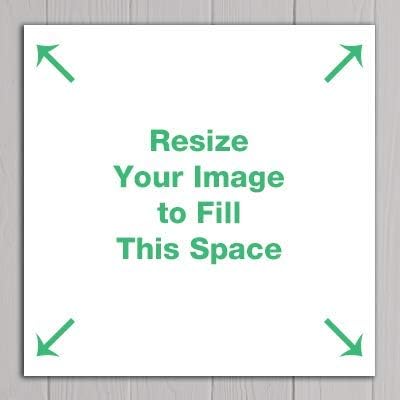 TreeDeal Create Personalized Wall Art with Your Photo on Canvas - Custom Canvas Prints for Family - Personalized Canvas Pictures for Wall to Print Framed (18" X 18")