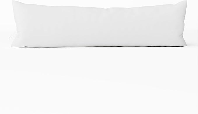 Looms & Linens 12x36 inch Long Lumbar Pillow Insert - Hypoallergenic Down Alternative Cushion Filler - Extra Long Boudoir Pillow Insert Pillow Stuffing for Couch Pillows