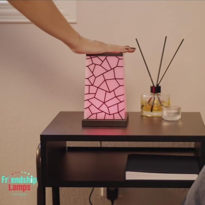 Friendship Lamp® by Filimin Classic - Best Friend Lamps Wi-Fi Touch Lamp LED Light for Long-Distance, Connection, Relationship, Friendship, Gifts, Love, 200+ Colors, App Setup - Set of 4