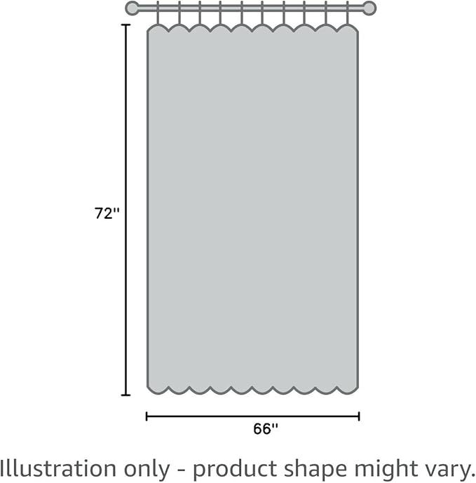 NICETOWN Blackout Doorway Curtain Room Darkening - Window Treatment Thermal Insulated Solid Grommet Vertical Drape for Bedroom/Living Room (Stone Blue, 1 Panel, 66 by 72 Inch)