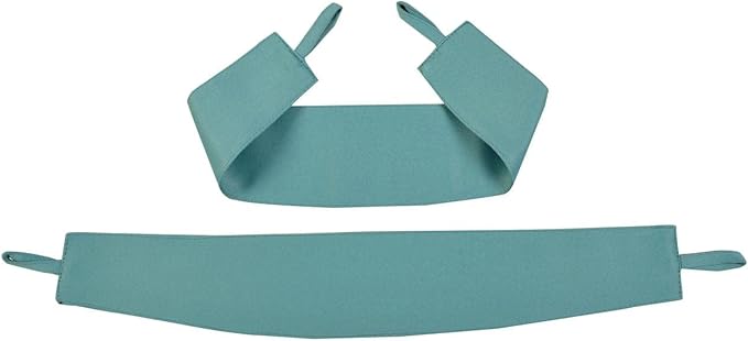 MIUCO 1 Pair Thermal Insulated Grommet 52-Inch-by-84-Inch Blackout Window Curtain Panels with 2 Tiebacks, Teal