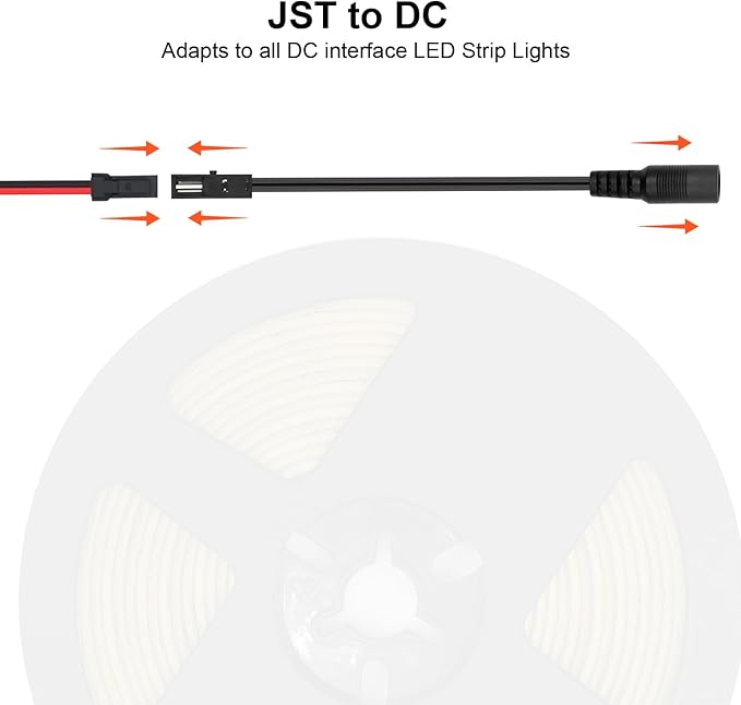 VST 16.4ft COB LED Strip Lights Natural White 4000K, 12V Dimmable LED Tape Light, 48w, 2640 LEDs, Ra 93+, IP30, Lighting for Kitchen, Cabinets, UL Listed (Power Source Not Included)