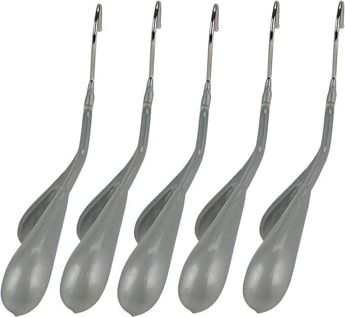 Mawa by Reston Lloyd BodyForm Series Non-Slip Space-Saving Clothes Hanger for Jackets, Suits and Coats, 16-1/2", Style 42/L, Silver, Set of 2
