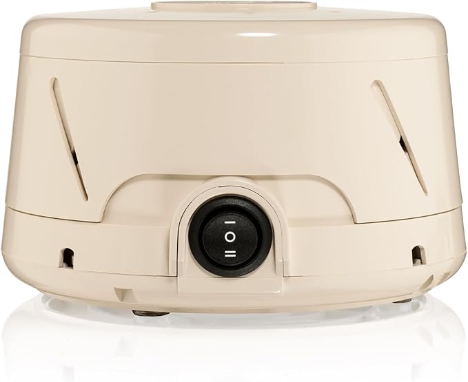 Yogasleep Dohm Classic (Tan) The Original White Noise Machine, Soothing Natural Sound from a Real Fan, Noise Cancelling for Office Privacy, Travel & Meditation, Sleep Therapy for Adults & Baby