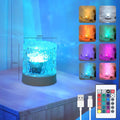 Northern Lights Projector, 16 Colors Ocean Wave Light Projector, Water Ripple Ambient Night Light with Remote, Touch Control Aurora Projector for Bedroom,Room Decor,Kids Room
