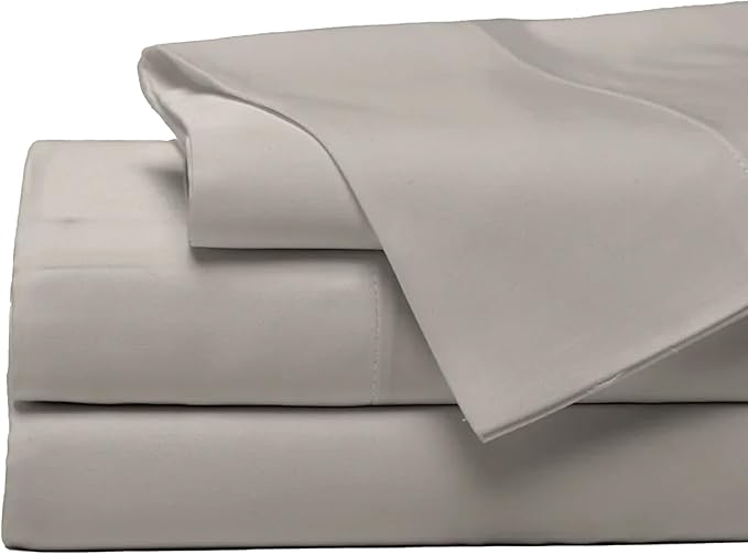 Cozy Earth Luxury Bed Sheet Set - 100% Viscose from Bamboo Fabric, Ultra-Soft & Breathable, Fits Regular & Deep Pocket Mattresses up to 20" - 4 Pieces Queen Sheet Set Dove Grey