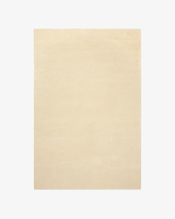 Hand-Tufted Wool Runner Area Rug – Soft Premium Wool Carpet for Living Room, Bedroom & Home Décor – 3X15 ft| Butter – Durable, Non-Slip Backing, Handcrafted Rug