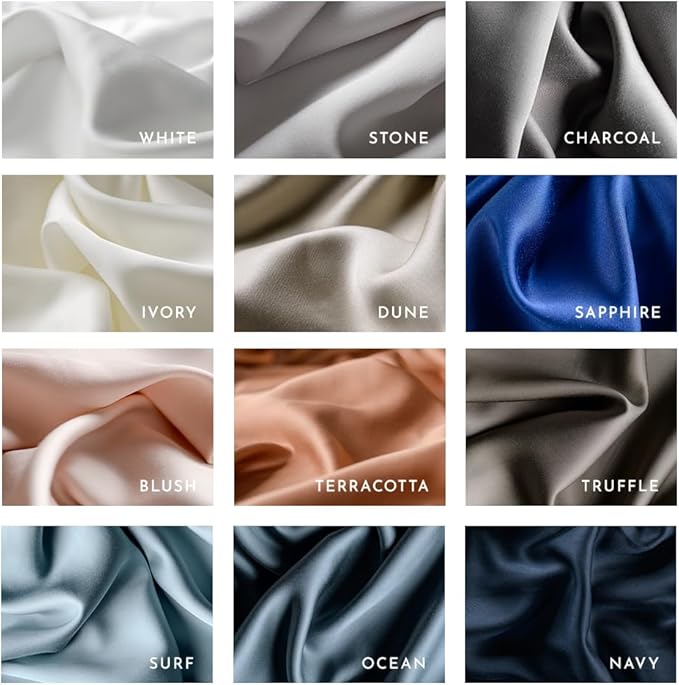LUXOME Luxury Sheet Set | 100% Rayon (Viscose) from Bamboo | Split King - Truffle | Deep Pockets | 5-Piece Set (2 Fitted, Flat, 2 Pillowcases)