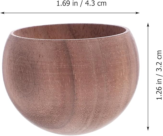 Wooden Essential Oil Diffuser Small Portable Fragrance Diffuser Stand for Home Office Bedroom Natural Walnut Scent Diffusing Adornment Stylish Desktop Decoration
