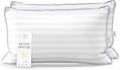 Queen Anne Hotel Collection Pillows – Luxury Down Alternative Bed Pillows (2-Pack, King Medium) – Ultimate Comfort, Hypoallergenic, Made in The USA