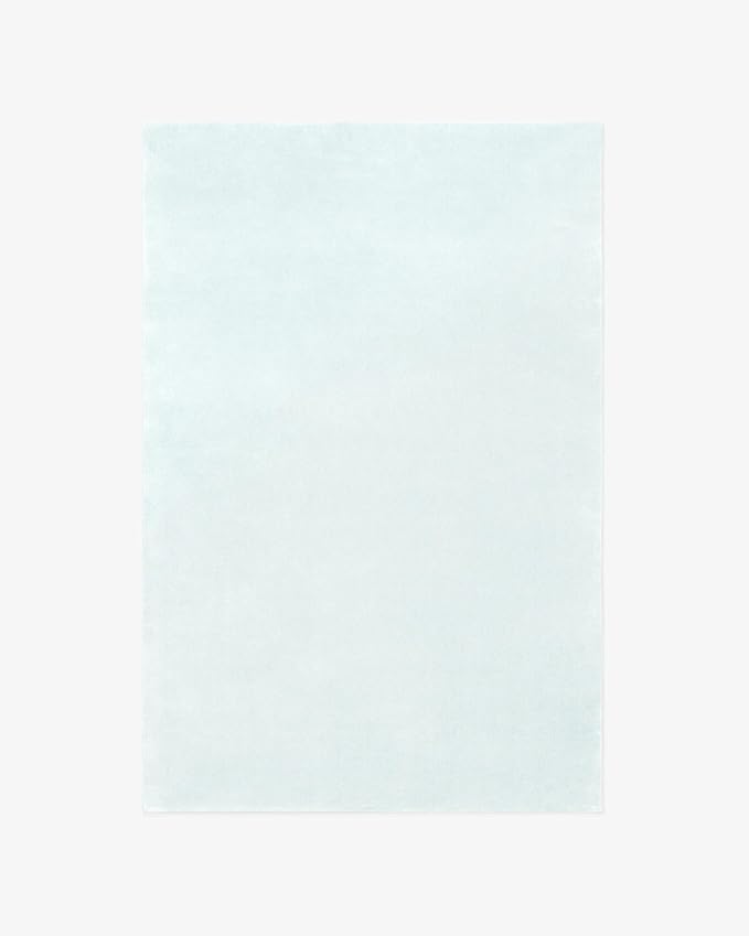 Hand-Tufted Wool Runner Area Rug – Soft Premium Wool Carpet for Living Room, Bedroom & Home Décor – 3X14 ft| Powder Blue – Durable, Non-Slip Backing, Handcrafted Rug