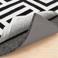 GORILLA GRIP Felt and Natural Rubber Stay in Place Slip Resistant Rug Pad, 1/4in Thick, 8x10 FT Protective Padding Under Area Rugs, Cushioned Gripper Pads, Carpet Runners, Hardwood Floors Protection