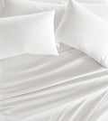 Linen Market Brushed Microfiber Twin Sheet Set 3 Piece – Oeko-TEX Certified Ultra Soft & Wrinkle-Free - 16" Deep Pocket Sheets - Easy Care Twin Size - White