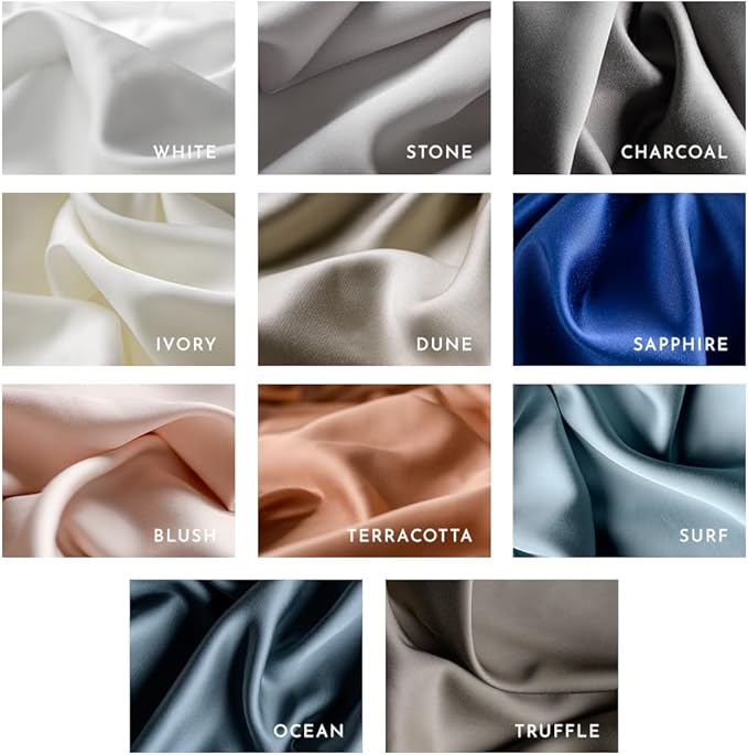 LUXOME Luxury Sheet Set | 100% Viscose from Bamboo | Full Size - Truffle | Deep Pockets | 4-Piece Set (Fitted, Flat, 2 Pillowcases)