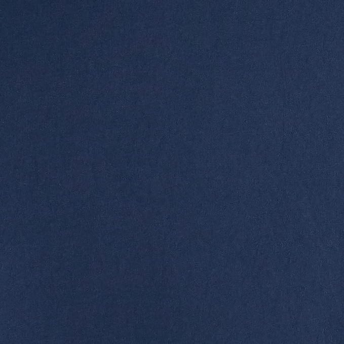 Amazon Basics Lightweight Pleated Bed Skirt, Twin, Navy Blue, Solid