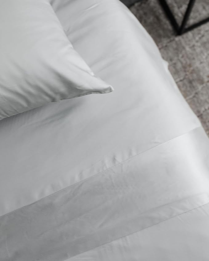 Cozy Earth Luxury Bed Sheet Set - 100% Viscose from Bamboo Fabric, Ultra-Soft & Breathable, Fits Regular & Deep Pocket Mattresses up to 20" - 4 Pieces King Sheet Set Gray