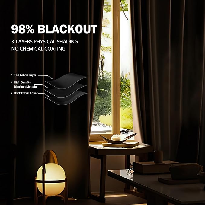 Room Divider Ceiling Mounted Curtains Track Sets Extra Wide Blackout Curtain Flexible Tracks for Bedroom Privacy Partition Separator,1 Panel Black Drape and White Rail, W15 x H10ft