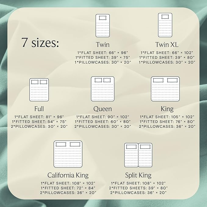 LuxClub 3 PC Twin XL Sheet Set, Deep Pockets Wrinkle Free Cooling Bed Sheets Hotel Bedding for Women, Men, Kids & Teens, Includes 1 Fitted Sheet, 1 Flat Sheet and 1 Pillowcase-Silky Soft Light Teal
