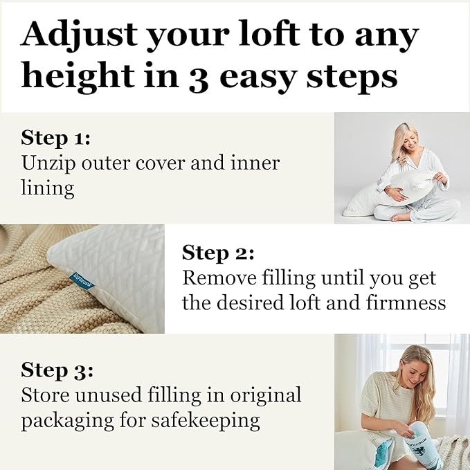 Saybrook Adjustable Pillow