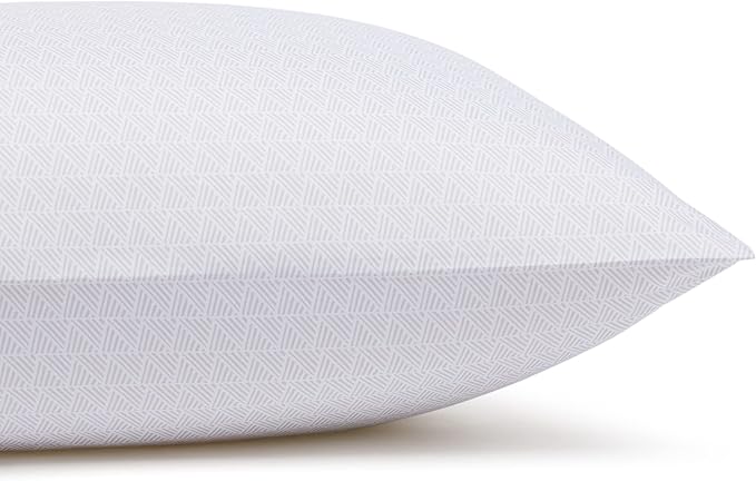 Amazon Basics Lightweight Super Soft Easy Care 3 Piece Microfiber Bed Sheet Set with 14-Inches Deep Pockets - Twin XL, Gray Crosshatch
