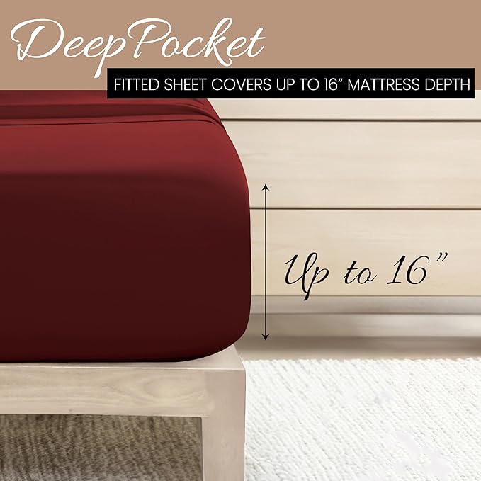 Linen Market 4 Piece Bed Sheet Set