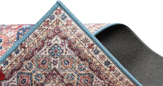Gertmenian Indoor Boho Area Rug - 6x9 Medium, Non Slip, Super Strong, Ideal for High Traffic Areas in Bedroom, Living Room, Kitchen - Cinzia, Bronze, 28507