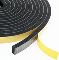 Weather Stripping Door Seal Strip, Strong Adhesive, Weatherproof, Reduce Noise, Gap Filler, Foam Insulation Tape for Doors and Windows (1/2 in x 1/4 in x 13 Ft)