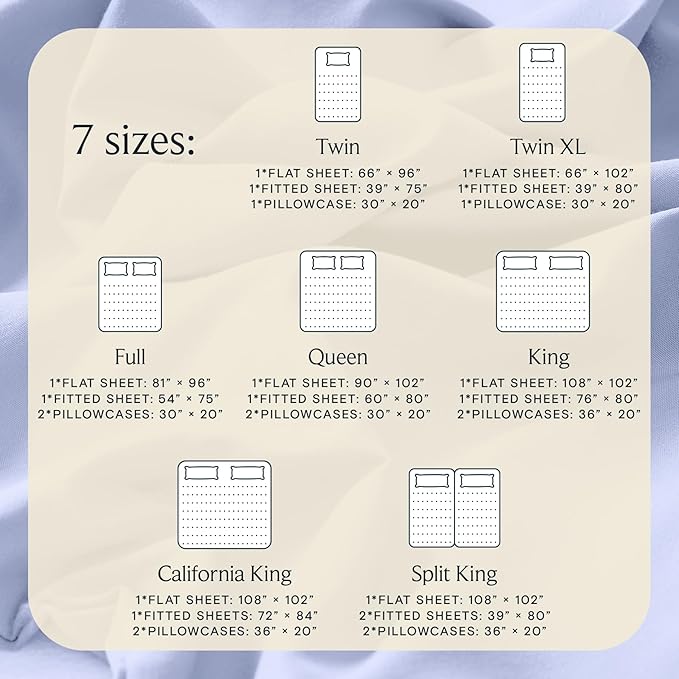 LuxClub 4 PC Sheet Set Bed Sheets Deep Pockets 16" Eco Friendly Wrinkle Free Cooling Machine Washable Hotel Bedding Silky Soft - Sky Blue California King