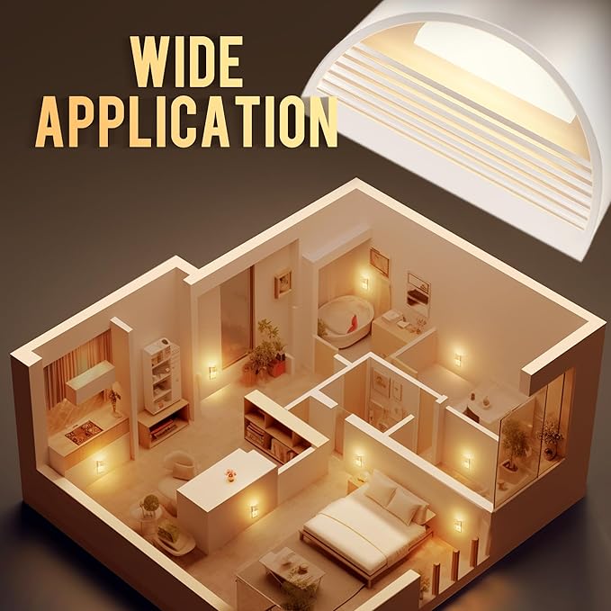 DORESshop LED Night Light[2 Pack], White Night Lights Plug into Wall, 3 Level Brightness Adjustable Plug in Night Light, Dusk to Dawn Sensor, Nightlights for Adults, Bedroom, Bathroom, Hallway, 3CCT