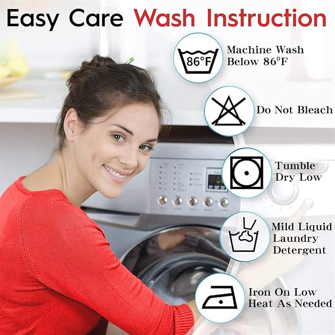 MIUCO Room Darkening Thermal Insulated Grommet Window Blackout Curtains for Livingroom Curtains Panels Set of 2 52x84 Inch Greyish White, Bonus 2 Tie Backs Included