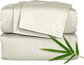 Pure Bamboo Twin XL Sheets, Genuine 100% Organic Viscose Derived from Bamboo Bed Sheet Set, Luxuriously Soft & Cooling, Double Stitching, 2 Year Quality Promise (Twin XL, Birch)