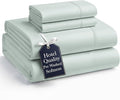 Casa Platino Bedding Set, Pre-Washed Ultra Soft & Breathable Bed Sheet, Fade Resistant Cozy Brushed Microfiber, Deep Pockets - Mineral