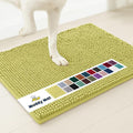 Muddy Mat® | Super Absorbent Door Mat Indoor, Microfiber Quick Dry Chenille Entryway Rug, Non-Slip Front Door Mat, Indoor Mats for Entryway, Machine Washable Pet Rug, Yellow 24"x36"