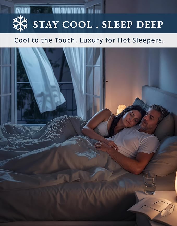 LANE LINEN 100% Egyptian Cotton Twin XL Sheets - 1000 Thread Count, Soft & Comfy No Pill Fade Resistant Oeko-Tex Certified sustainably Produced Cotton Sheets Twin XL, 15" Deep Pokcet - Charcoal