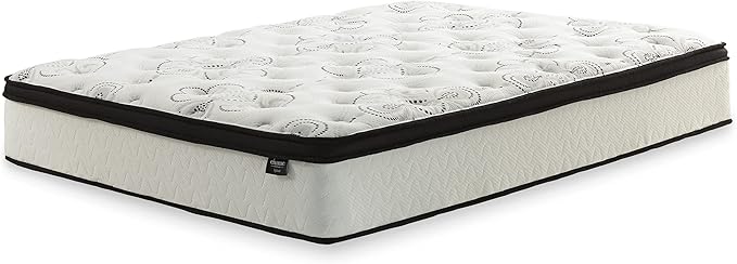 Signature Design by Ashley Chime Hybrid Twin 12" Mattress with Gel Memory Foam, Medium Firm, Pressure Relief, Fiberglass Free Mattress in a Box