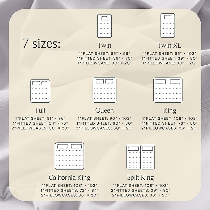 LuxClub 4 PC Sheet Set Bed Sheets Deep Pockets 16" Eco Friendly Wrinkle Free Cooling Machine Washable Hotel Bedding Silky Soft - Dove Gray California King