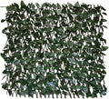 GLANT Expandable Fence Privacy Screen for Balcony Patio Outdoor,Decorative Faux Ivy Fencing Panel,Artificial Hedges (Single Sided Leaves) (4, Dark Green)
