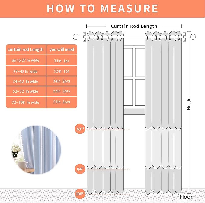 XiDi Blue Curtains for Bedroom, Girls Room Blackout Curtains, Kids Room Darkening Curtains, Light Blue Decor, 1 Panel Light Blue/34/72/1