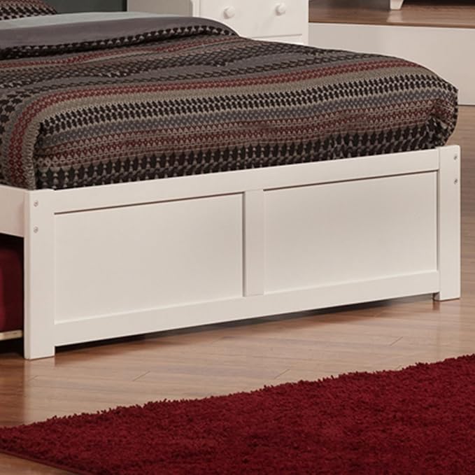 AFI Concord Platform Bed with Footboard & Trundle