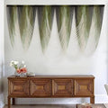 Macrame Wall Hanging Dip-Dyed Large Macrame Wall Decor Yarn Tapestry 57" W x 41" L For Headboard Bedroom Living Room Boho Fiber Home Art