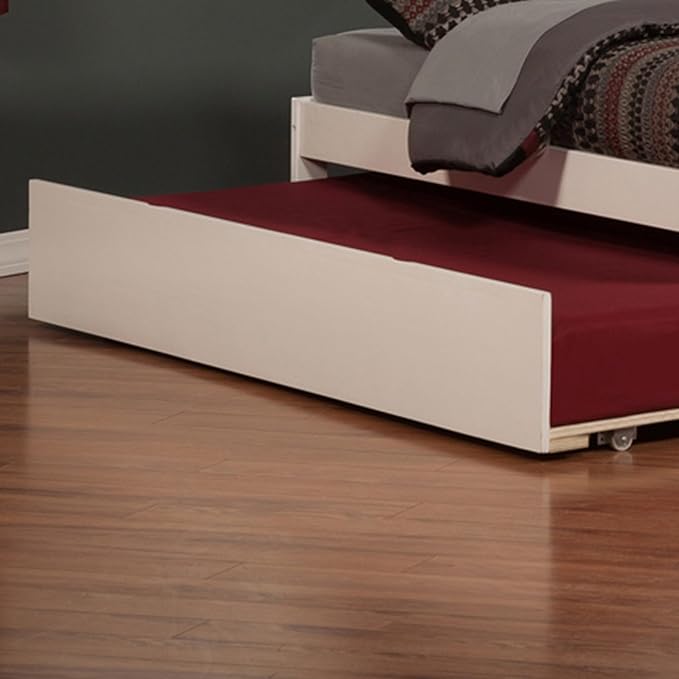 AFI Concord Platform Bed with Footboard & Trundle