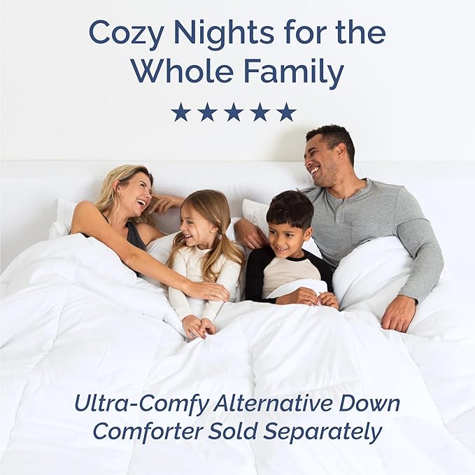 Twin Size 3 Piece Sheet Set - Comfy Breathable & Cooling Bed Sheets Set - Hotel Luxury Bedding for Women, Men, Kids, Teens, Boys & Girls - Deep Pockets, Ultra-Soft, Wrinkle Free - Oeko-Tex - Off White