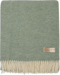 | Wool Blanket/Throw | 100% New Zealand Wool | Perfect for Home and Outdoors | Virgin Wool Throw with Fringes 55"x79"(140 x 200 cm)