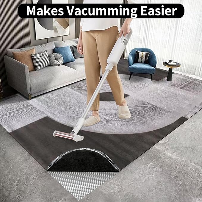 FestiCorp Non Slip Rug Pads 2x10 Ft Non Skid Rug Pad Gripper, Anti-Slip Carpet Rug Mats for Under Rugs and Hard Surface Floors
