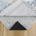 Non Slip Rug Pad 8x10 Feet, 4/25" Thick Felt Cushioned Rubber Rug Gripper Pad for Hardwood, Laminate, Stone, Tile, Wood, Vinyl Floors & Carpet, Anti Skid Under Area Rug Pads