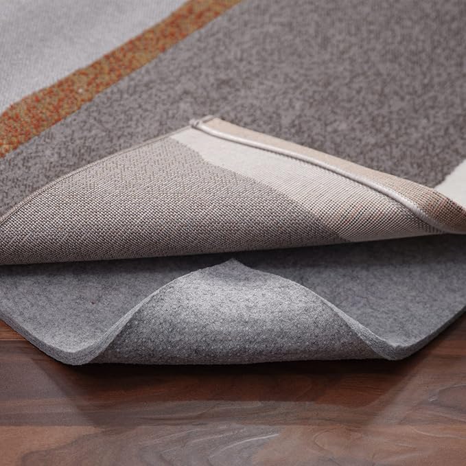Resare Non Slip Rug Pad Gripper - 3x5 Feet 1/8" Extra Thick Felt Under Rug for Area Rugs and Hardwood Floors,Super Cushioned Non Skid Carpet Padding