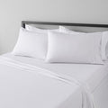 Amazon Basics Lightweight Super Soft, Wrinkle Free Breathable Microfiber 4 Piece Bed Sheet Set With 14-Inch Deep Pockets, Full, Gray Crosshatch, Printed
