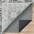LINLA Dual Surface Felt+Rubber Non-Slip Rug Pad, 5'x8', 1/4" Thick, Strong Grip Cushioning Support Pad, Double-Side Anti-Skid, Safe for All Floor and Finishes, Extra Comfort