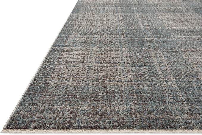 Loloi Angela Rose Ember Collection EMB-09 Denim/Charcoal 3'-6" x 5'-6" Accent Rug