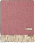 | Wool Blanket/Throw | 100% New Zealand Wool | Perfect for Home and Outdoors | Virgin Wool Throw with Fringes 75"x87" (190 x 220 cm)